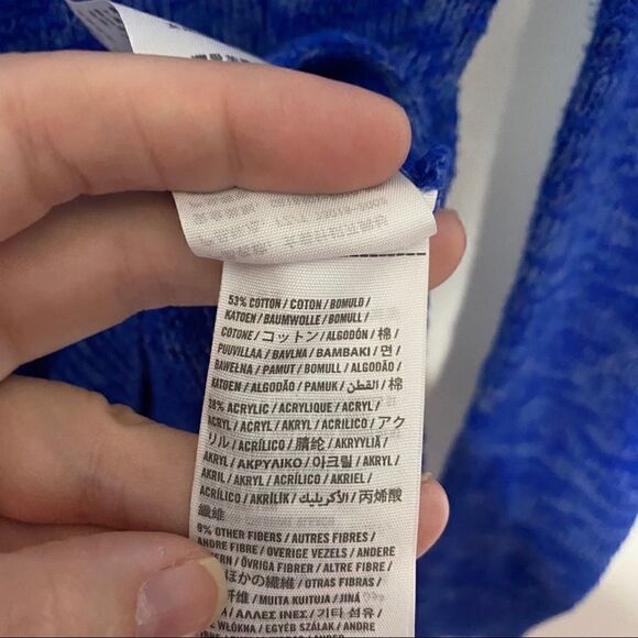 Vintage Hollister Y2K blue cardigan button up - Picture 5 of 5